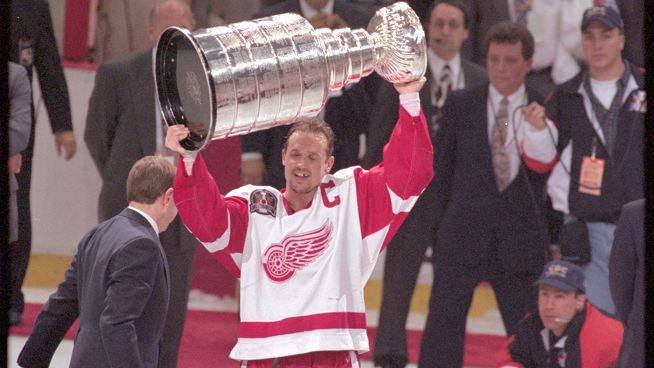 NHL - Detroit Red Wings fans celebrating 20th anniversary of Fight